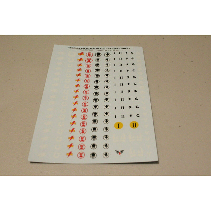 Warhammer and Warhammer 40k Decal Sheets - Multiple Factions / Armies | TISTAMINIS