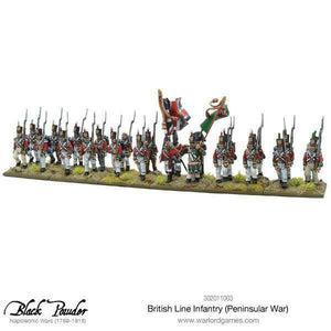 Black Powder American War of Independence British Line Infantry Peninsular New - TISTA MINIS