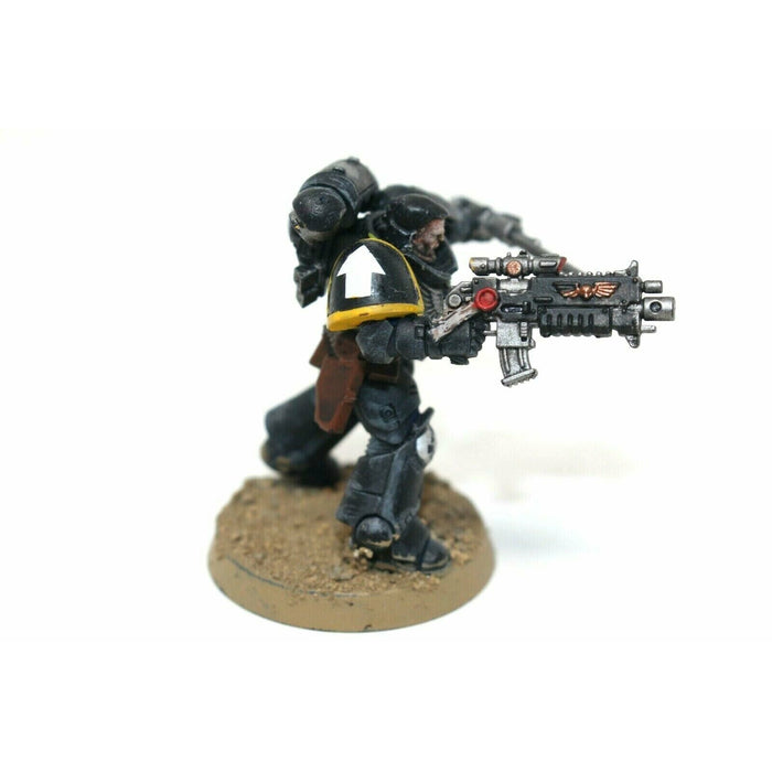 Warhammer Space Marines Raven Guard Lieutenant Well Painted - JYS91 | TISTAMINIS