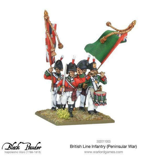 Black Powder American War of Independence British Line Infantry Peninsular New - TISTA MINIS