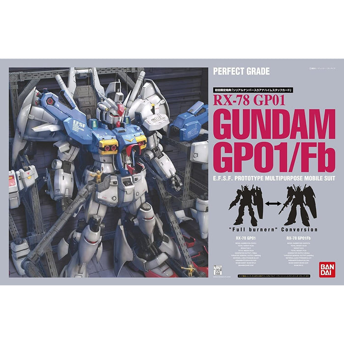 Bandai Gundam PG RX-78 GP-01 Zephyranthes New - Tistaminis