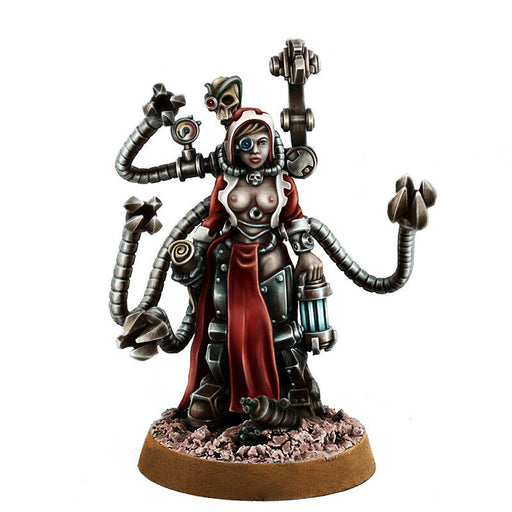 Wargames Exclusive MECHANIC ADEPT FEMALE TECH PRIEST WITH TENTACLES New - TISTA MINIS