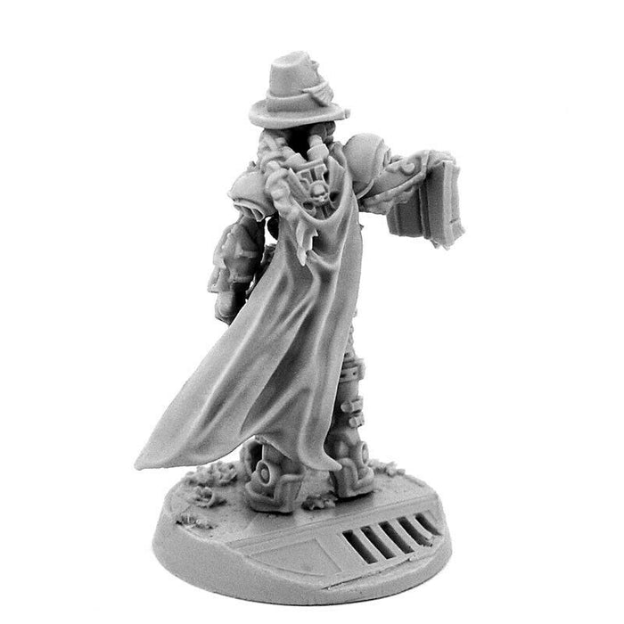 Wargames Exclusive HERESY HUNTER FEMALE INQUISITOR WITH BATTLE CAR New - TISTA MINIS