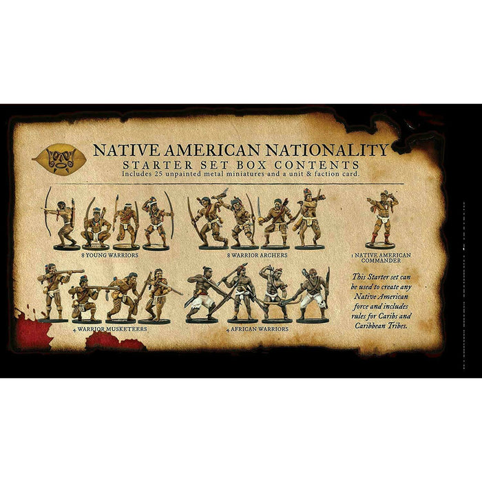 Blood & Plunder Native American Nationality Starter Set New - TISTA MINIS