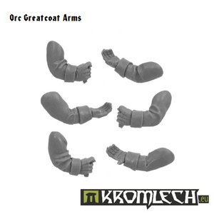 Kromlech Orc Greatcoat Arms New - TISTA MINIS
