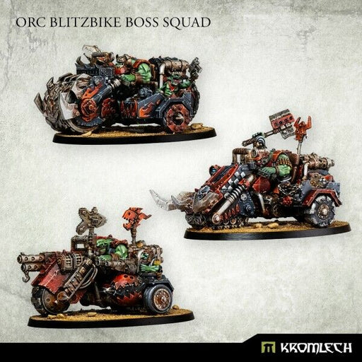 Kromlech	Orc Blitzbike Boss Squad (3) New - Tistaminis