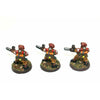 Warhammer Imperial Guard Cadian With Melta Guns Metal Well Painted JYS14 - Tistaminis