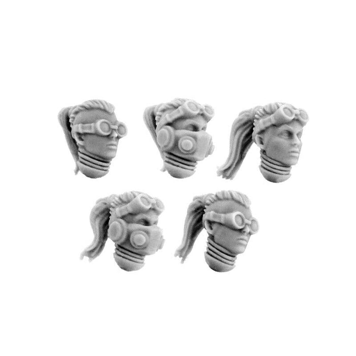 Wargames Exclusive EMPEROR SISTERS GOGGLES HEADS SET New - TISTA MINIS