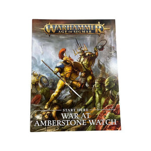 Warhammer Age of Sigmar War at Amberstone Watch Mission Booklet - Tistaminis
