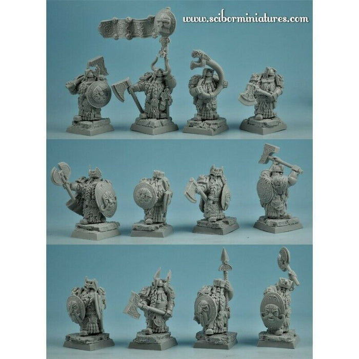 Scibor Miniatures 28mm/30mm Golden Guard 12 miniatures (12) New - Tistaminis