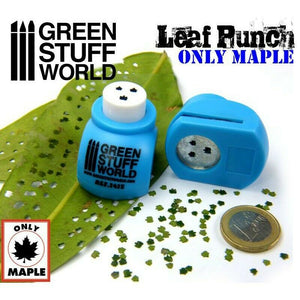 Green Stuff World Leaf Punch MEDIUM BLUE New - Tistaminis
