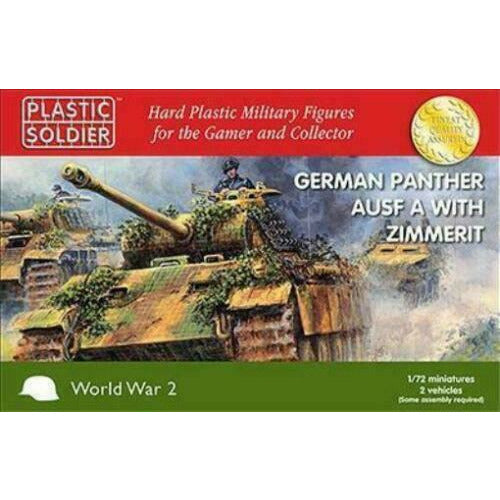 Plastic Soldier WW2V20011 1/72nd PANTHER AUSF A w/ZIMMERIT New - TISTA MINIS