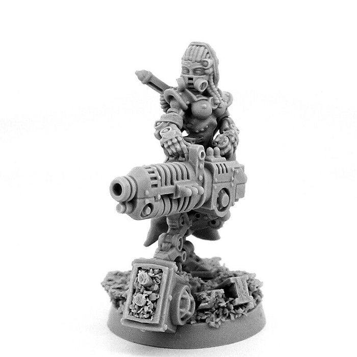 Wargames Exclusive MECHANIC ADEPT ERADICATOR WITH PLASMA CANNON New - TISTA MINIS