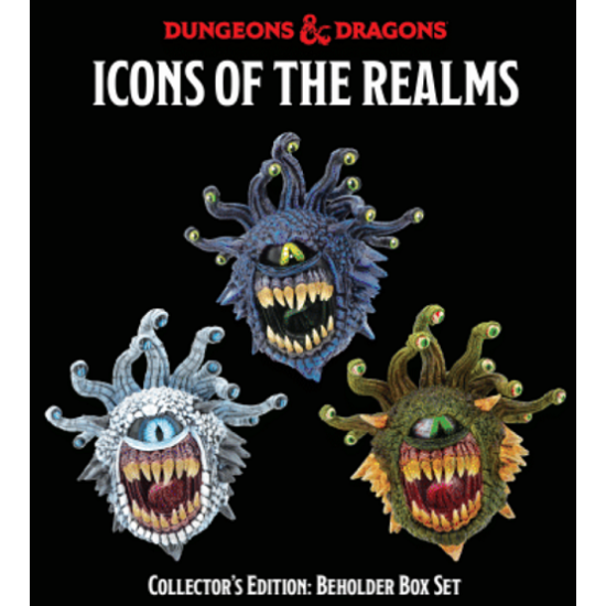 Dungeons & Dragons Icons of the Realms: Beholder Collector's Box New - Tistaminis