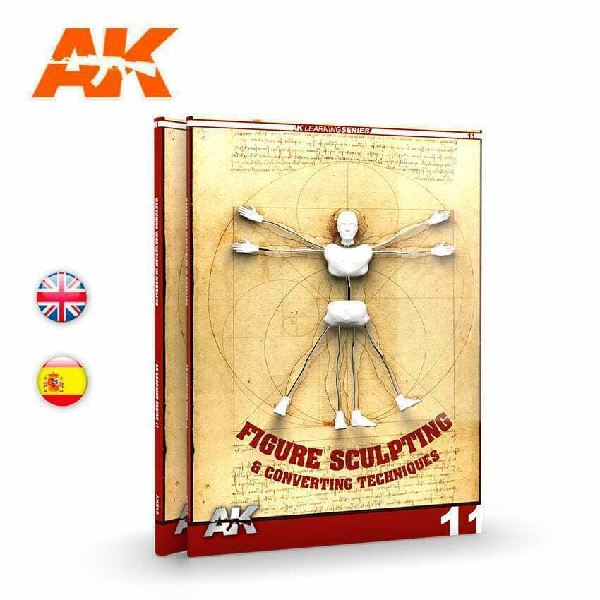 AK Interactive Figure Sculpting (AK Learning Series No 11) English New - TISTA MINIS