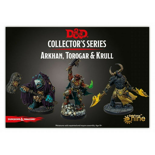 Dungeons and Dragons Baldurs Gate Arkhan,Torogar & Krull New - TISTA MINIS