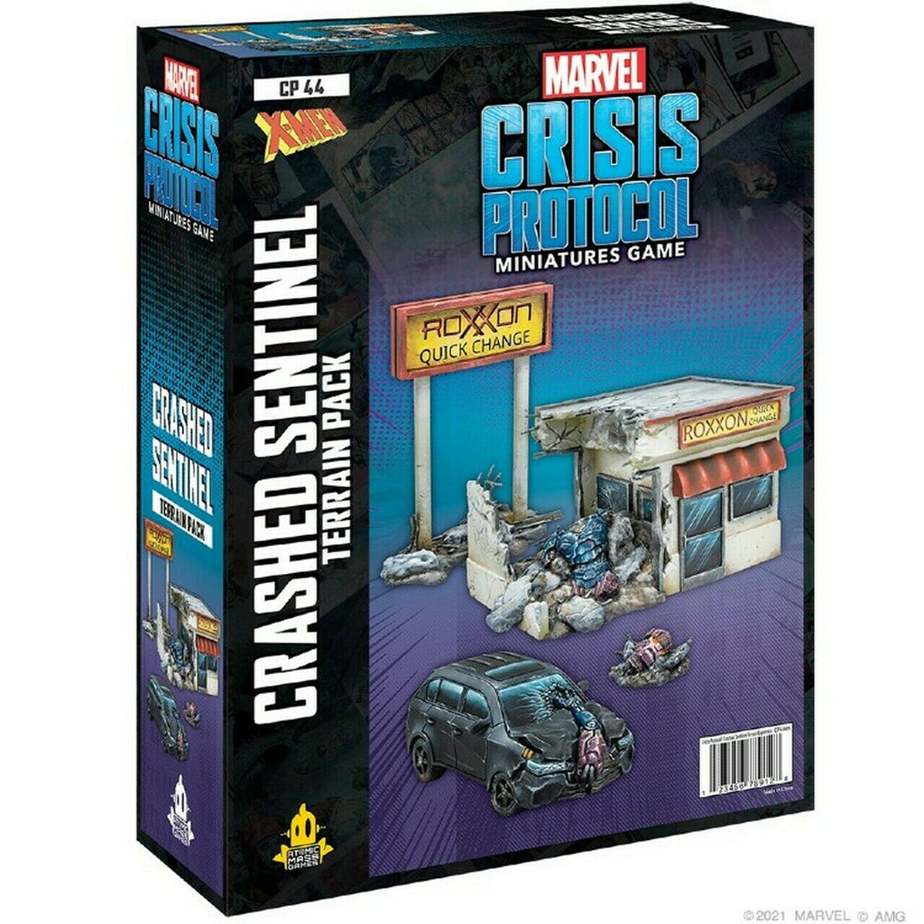 Marvel Crisis Protocol Crashed Sentinel Terrain Pack New - Tistaminis