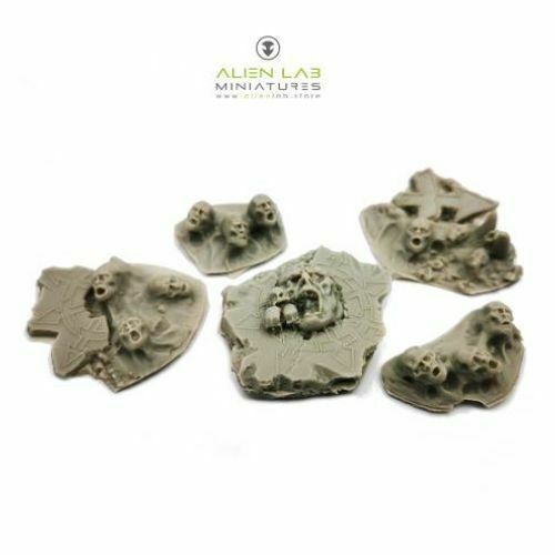 Alien Lab Miniatures HELL BASING KIT New - Tistaminis