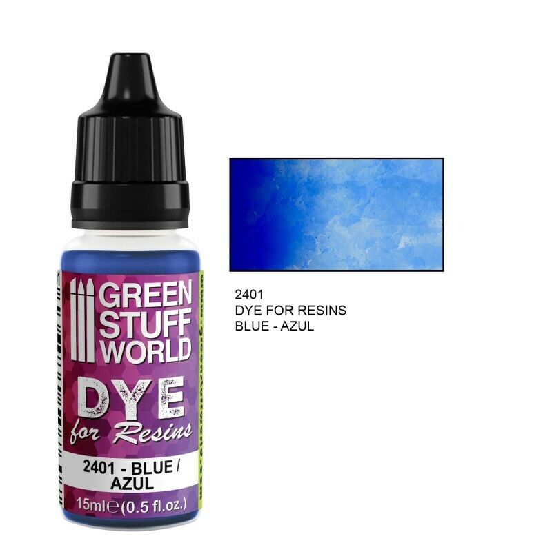 Green Stuff World Auxiliary Dye for Resins BLUE - Tistaminis