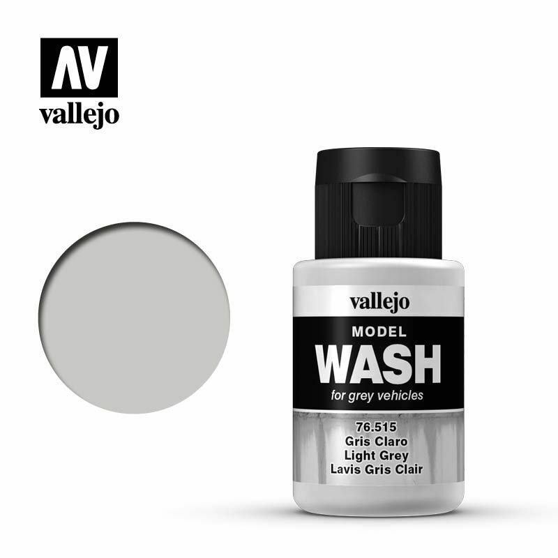 Vallejo Model Wash Light Grey (76.515) - Tistaminis