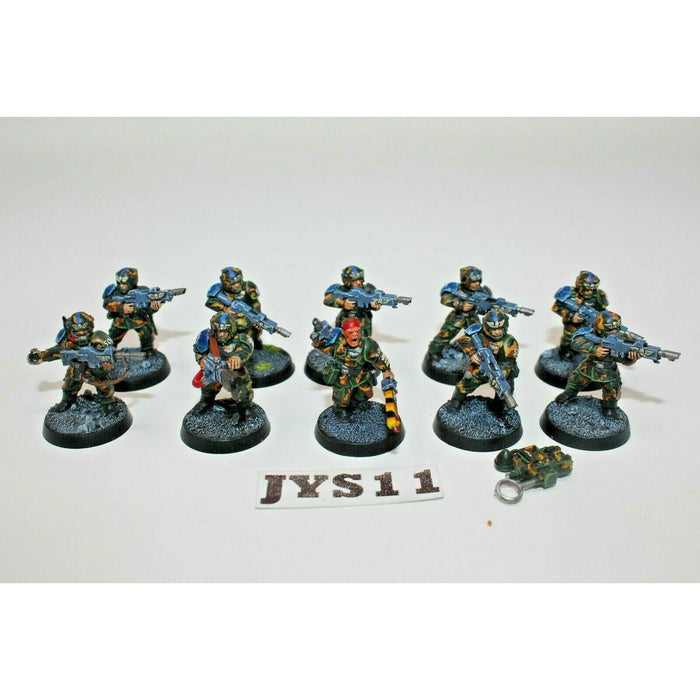 Warhammer Imperial Guard Cadian Shocktroopers Well Painted - JYS11 | TISTAMINIS