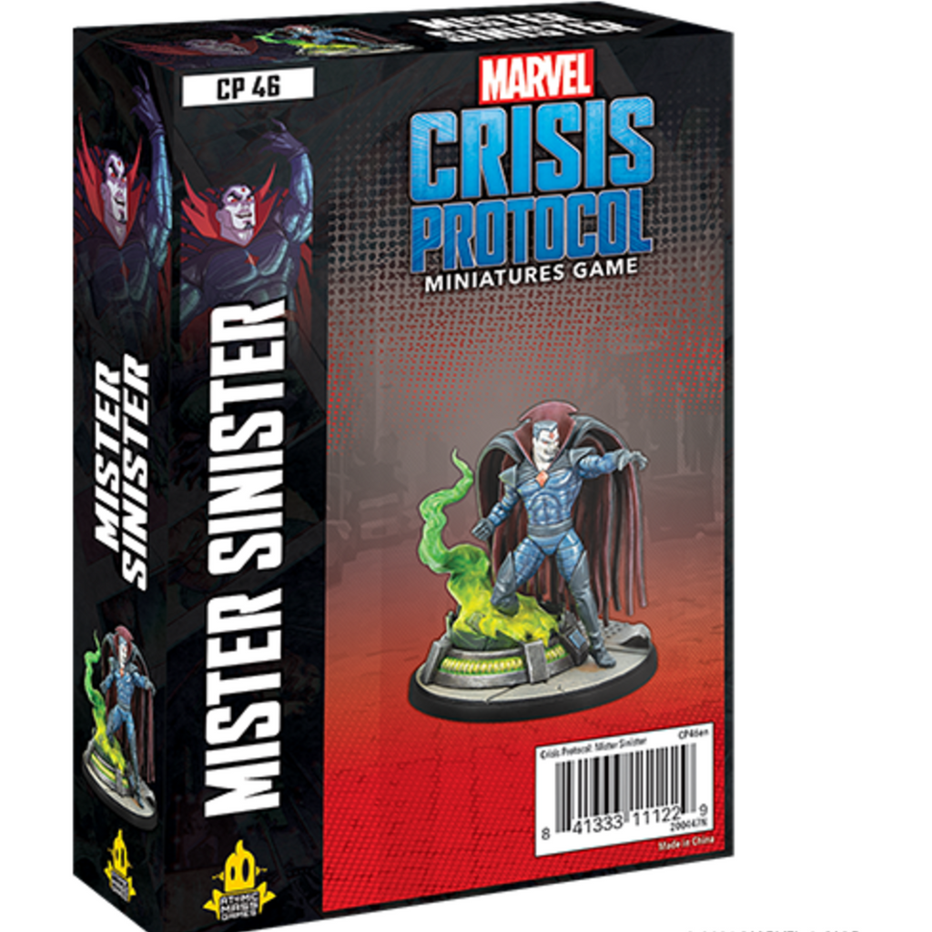Marvel Crisis Protocol: Mr. Sinister Character Pack May 14 Pre-Order - Tistaminis
