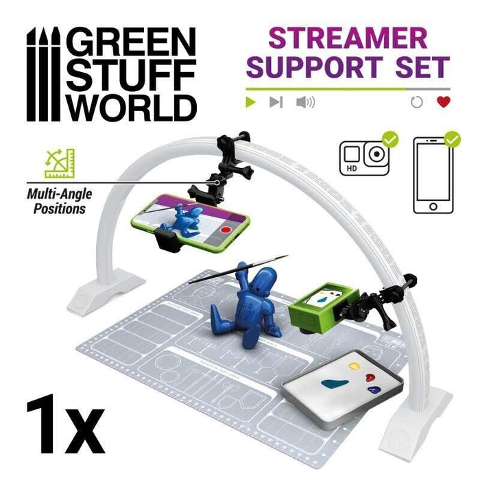 Green Stuff World Streamer Support Set for Arch LED Lamp New - Tistaminis