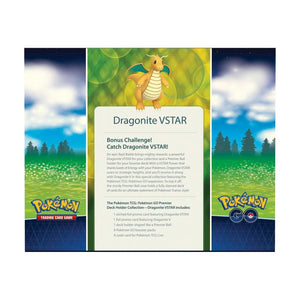 Pokemon GO - Premier Deck Holder Dragonite VSTAR New - Tistaminis