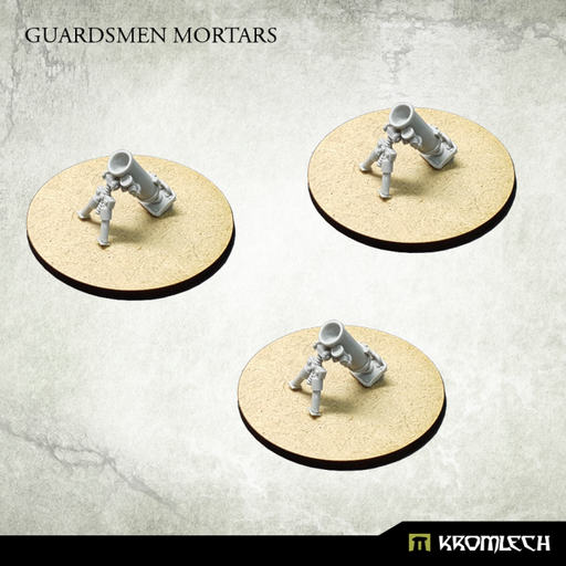 Kromlech Guardsmen Mortars New - TISTA MINIS