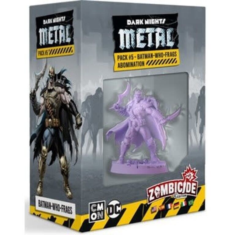 ZOMBICIDE - 2ND EDITION: DARK NIGHTS METAL PROMO PACK #5 New - Tistaminis