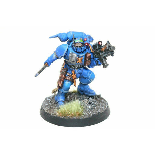 Warhammer Space Marines Lieutenant in Phobos Armour Well Painted - TISTA MINIS