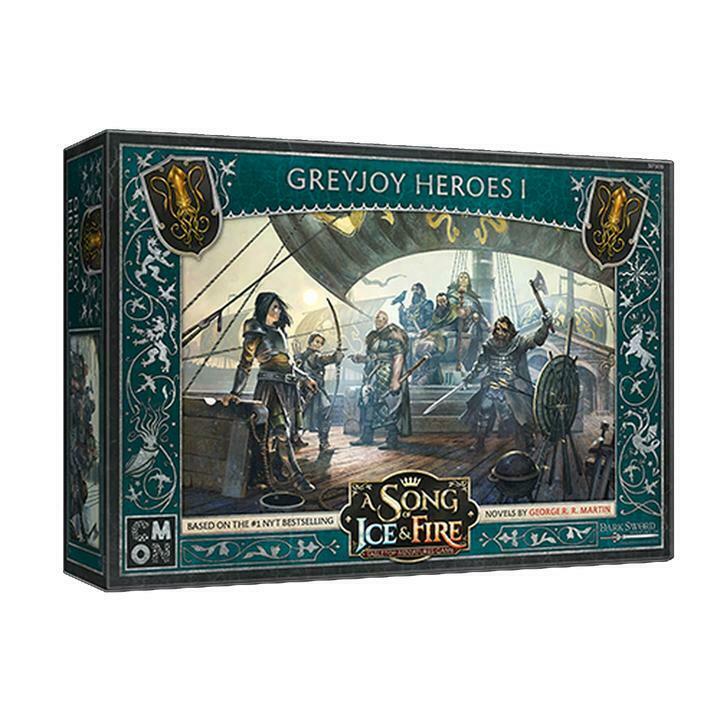 Song of Ice and Fire: GREYJOY HEROES #1 Pre-Order - Tistaminis