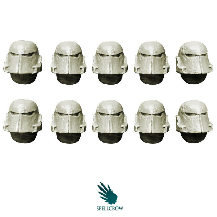 Spellcrow Corroded Helmets New - Tistaminis
