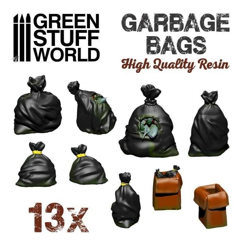 Green Stuff World GARBAGE BAGS Resin se New - Tistaminis
