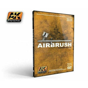 AK Interactive Airbrush Essential Training (DVD) New - TISTA MINIS