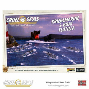 Cruel Seas Kriegsmarine S-boat flotilla New - TISTA MINIS