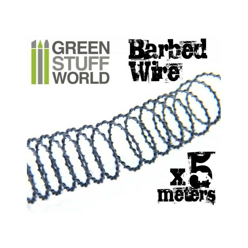 Green Stuff World Simulated Barbed Wire New - TISTA MINIS