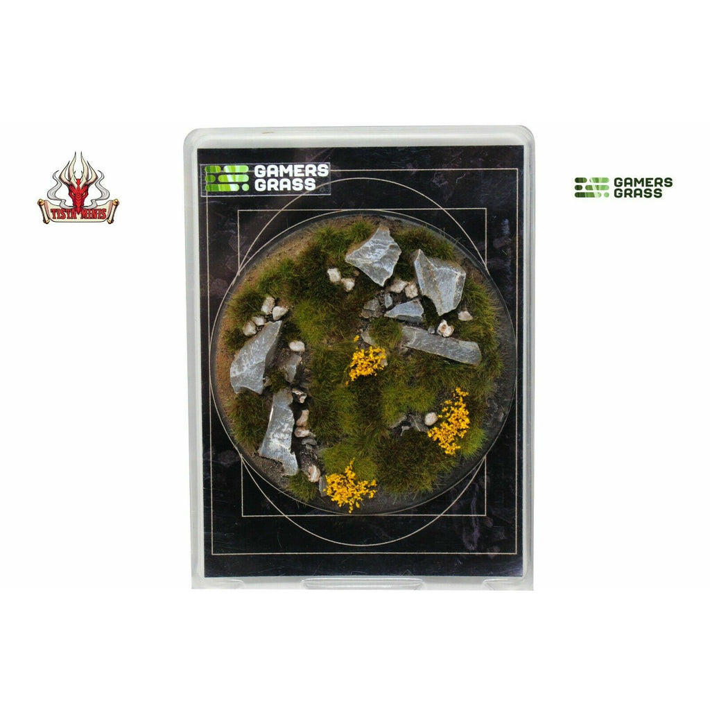 Gamers Grass Highland Bases Round 100mm (x1) - TISTA MINIS