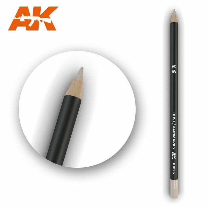 AK Interactive Watercolor Pencil Dust/Rainmarks New - TISTA MINIS