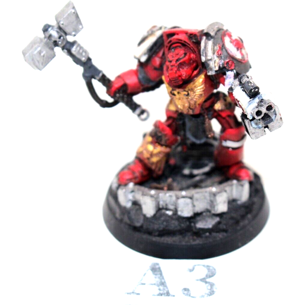 Warhammer Space Marines Captain In Terminator Armour - A3 - Tistaminis