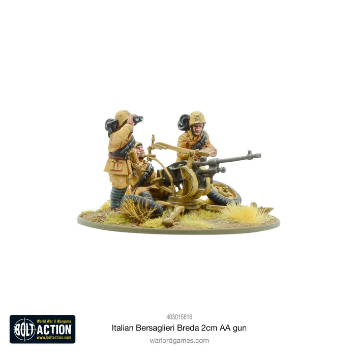 Bolt Action Italian Bersaglieri Breda 2cm AA gun New - Tistaminis