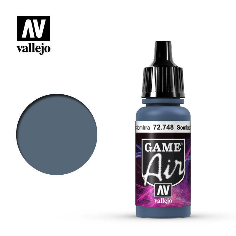 Vallejo Game Colour Paint Game Air Sombre Grey (72.748) - Tistaminis