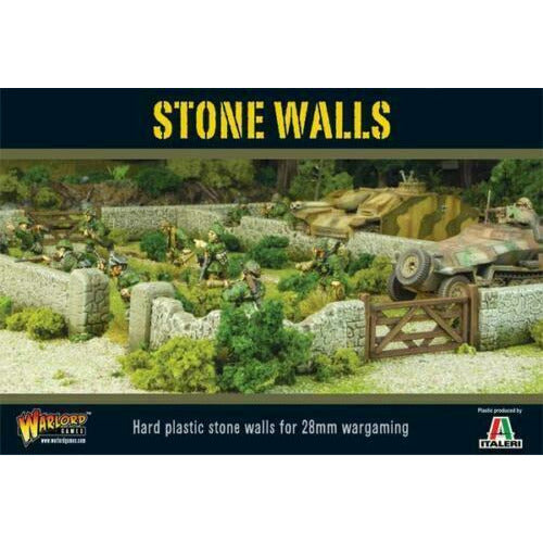 Bolt Action Stone Walls Terrain  New - WG-TER-38 - TISTA MINIS