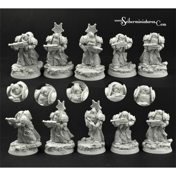 Scibor Miniatures 28mm Egyptian SF Warriors5 miniatures set (5) New - Tistaminis