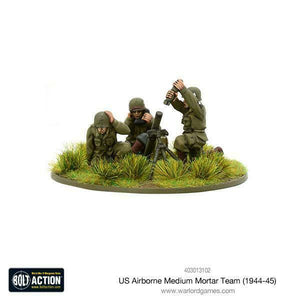 Bolt Action US Airborne Medium Mortar Team (1944-45) New - TISTA MINIS