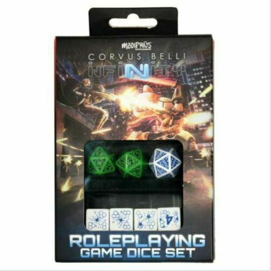 Corvus Belli Infinity RPG Dice Set - Ariadna New - TISTA MINIS