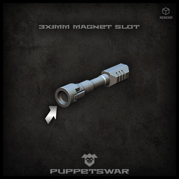 Puppet War Automatic Cannon Tip New - Tistaminis