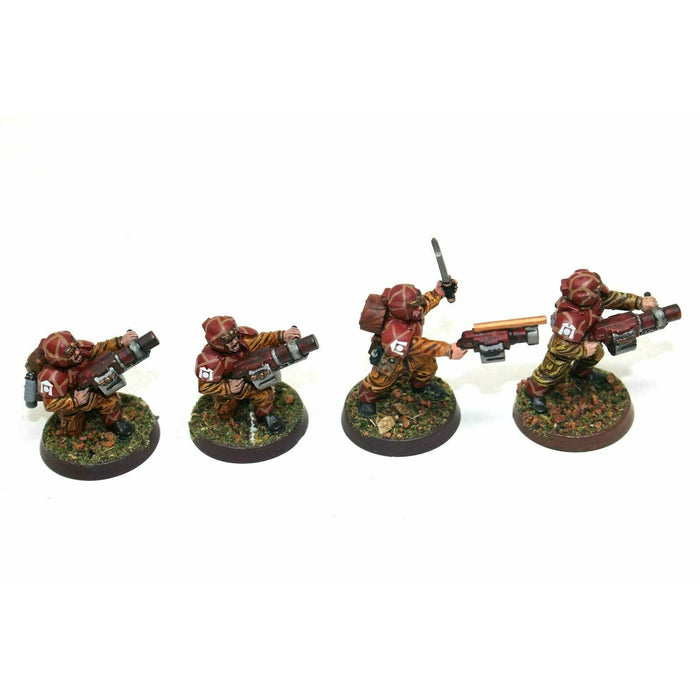 Warhammer Imperial Guard Cadian Troopers With Gernade Launcher JYS16 - Tistaminis