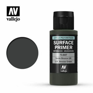 Vallejo Surface Primer Acrylic- U.K. Bronze Green 60ml - TISTA MINIS