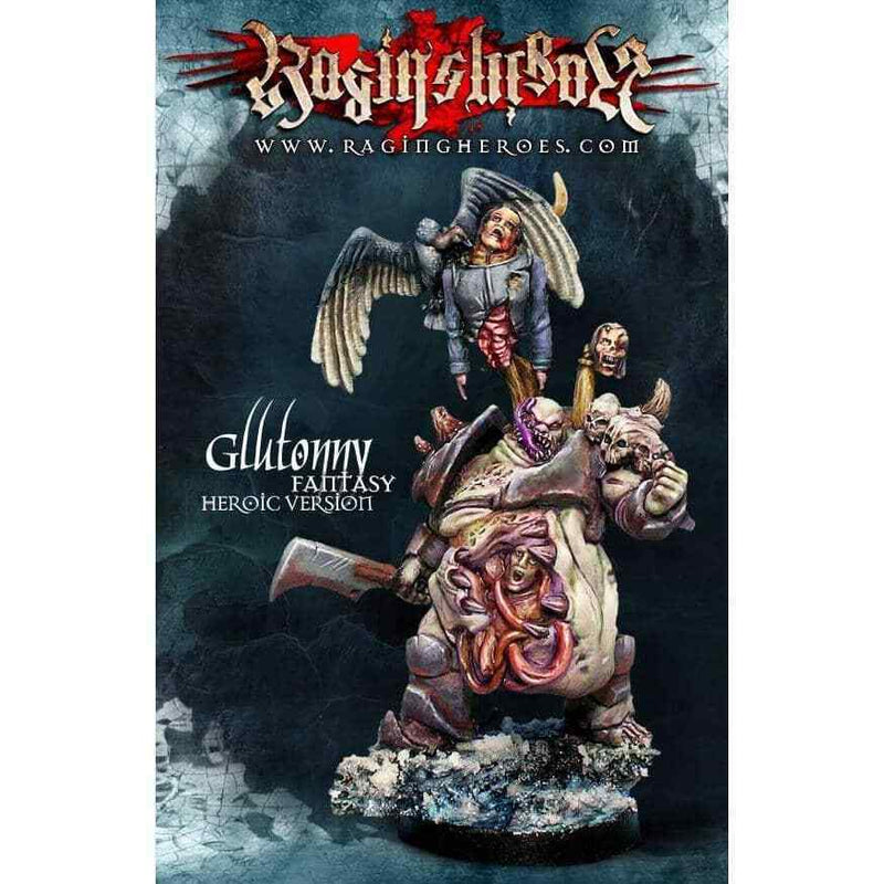 Raging Heroes Gluttony – FANTASY, Heroic size New - Tistaminis